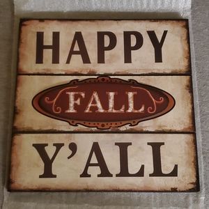 HAPPY FALL Y'ALL Signature Homestyles Insert
